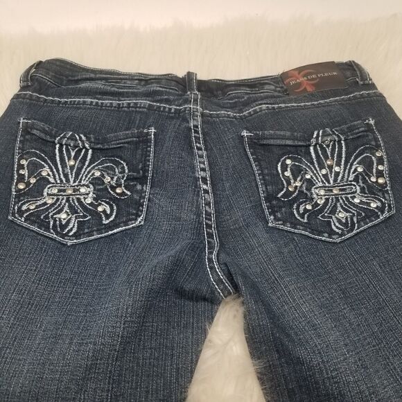 Jeans Defleur Jeans. Size 11. Ornate. - Picture 5 of 12